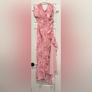 Passionate Paths Halter Maxi Dress Hello Molly